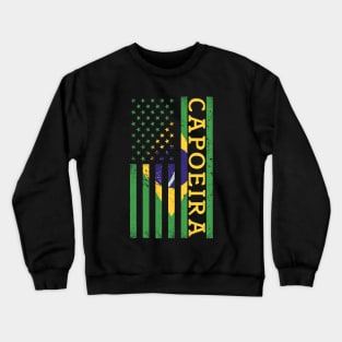 American Brazilian Capoeira Warrior Crewneck Sweatshirt